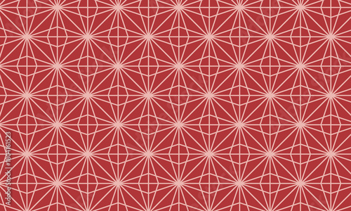 Geometric Pattern Background Burgundy and Pink

