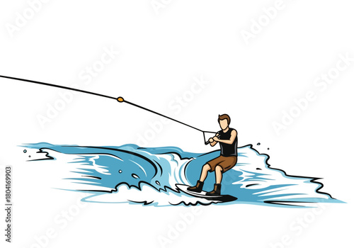 Wakeboarding on the Water A Thrilling Watersport Adventure.