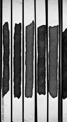 Distressed paper texture with torn edges and grunge overlay creates a dramatic, abstract background perfect for impactful design projects