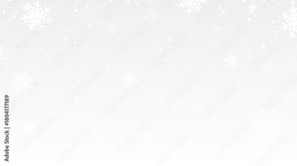 Fototapeta premium White Snowflake PNG Overlay for Winter Magic on transparent background