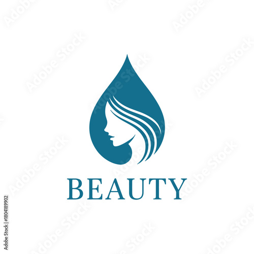 Elegant Modern Beauty Care Logo