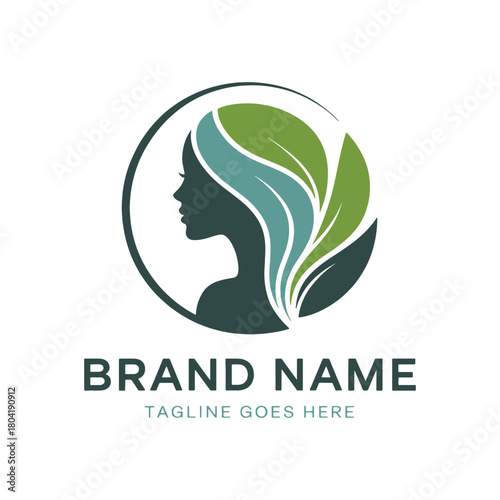 Elegant Modern Beauty Care Logo