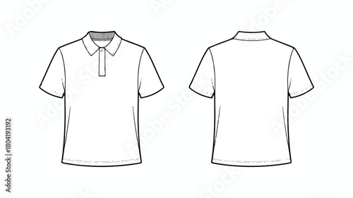 Classic polo shirt isolated on white background a timeless and versatile wardrobe staple, perfect for both casual and semiformal occasions with its clean design