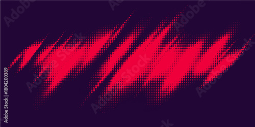 Abstract vector illustration of a fiery red background with flame and heat elements