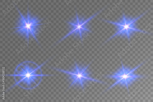 Lens Flare, light glow effect. sun or realistic shining star with backlight effect.
bokeh glitter and sparkles or sparkles on transparent background.
