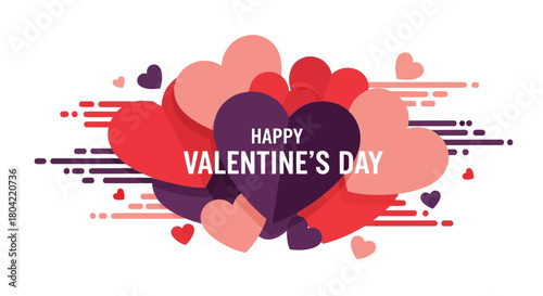 Abstract geometric composition with vibrant color palette and clean lines suitable for modern graphic design and digital art projects