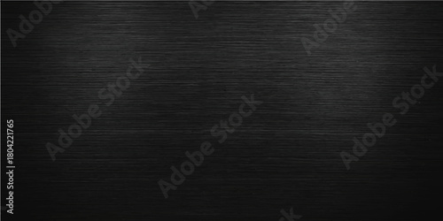 Dark black leather and canvas fabric texture background pattern