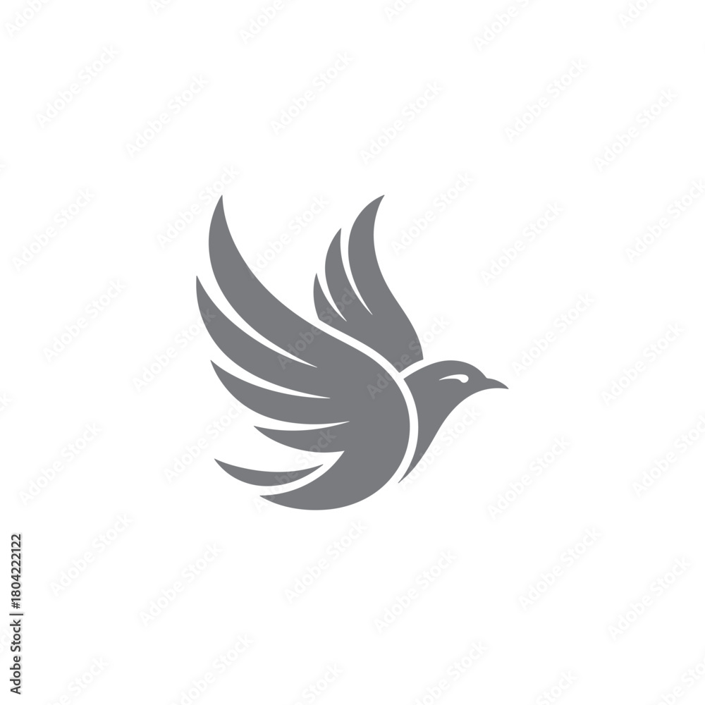 Obraz premium Elegant Creative Bird Logo Design