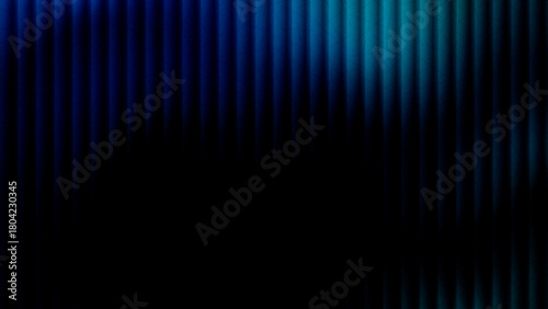 dark black background with blue and cyan vertical striped glow fading to the bottom