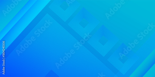 Dynamic Abstract Blue Gradient Design with Geometric Shapes and Texture. Suit for cover, poster, banner, brochure, header, website