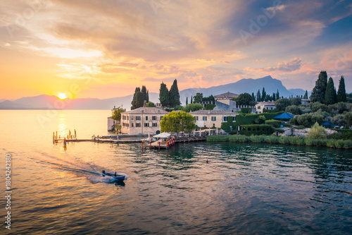 Punta San Vigilio, Garda Lake, Veneto, Italy.