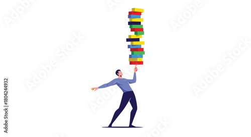 Achieving business equilibrium balancing risk and reward with strategic finesse for lasting success and stability in today's dynamic market