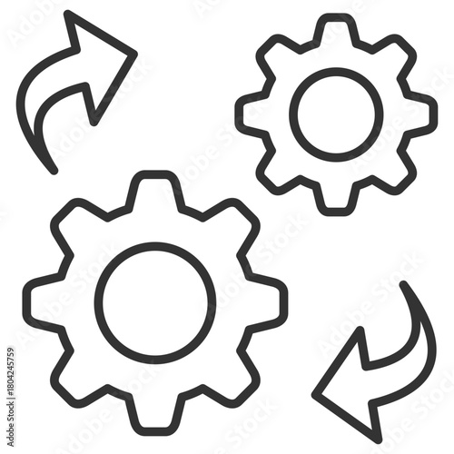 Modification Outline Icon