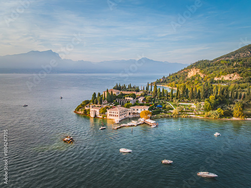 Punta San Vigilio, Garda Lake, Veneto, Italy.