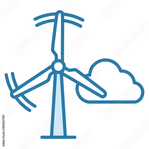 Wind Energy Icon