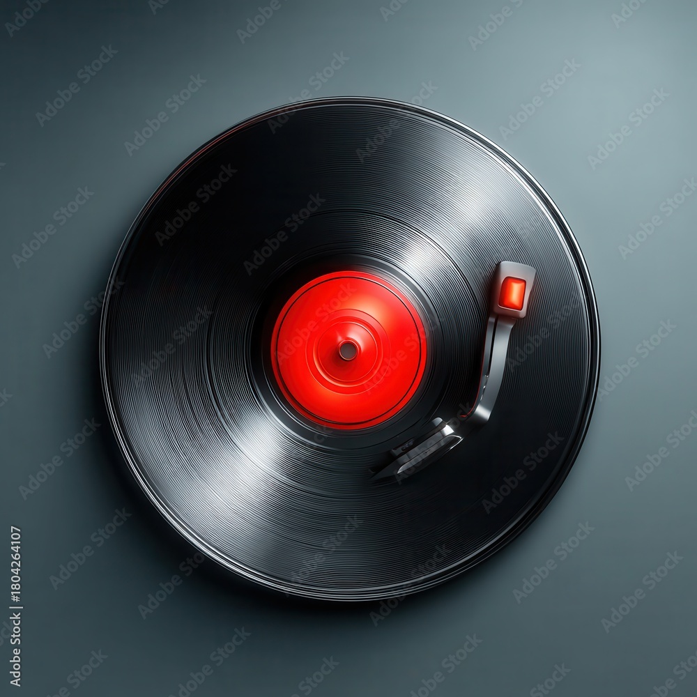 Obraz premium old vinyl record