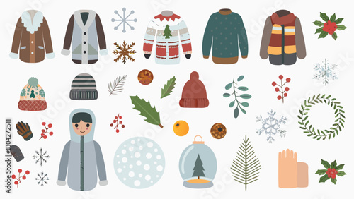 Bright and cheerful winter wishes typography with festive elements suitable for holiday greetings and seasonal designs