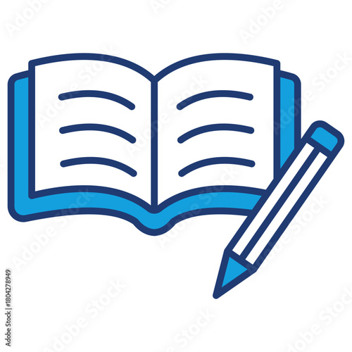 Book Blue Icon