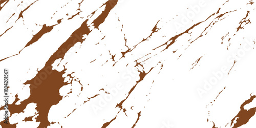 Grunge red and yellow paint splashes texture on a dirty paper backdrop design illustration