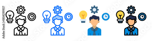 Activity Icon Collection Set Multiple Style