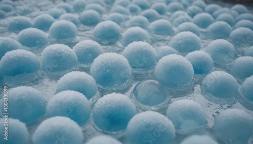 Frozen Polka Ice ice water colour as Surreal Art Objects.9
