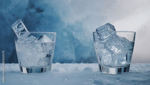 Frozen Polka Ice ice water colour as Surreal Art Objects.4