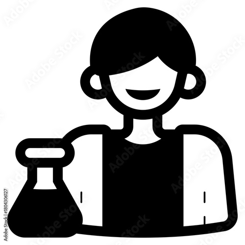male scientist icon