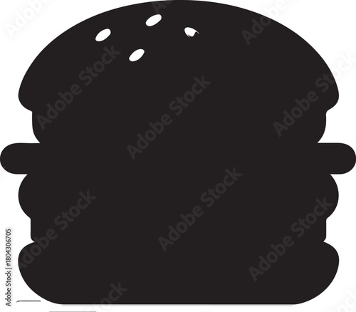 Delicious burger illustration with fresh ingredients