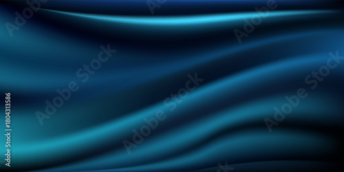 Tableau sur toile Color gradient lights on black background, abstract blue and red grain gradation