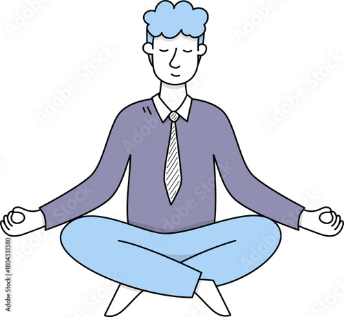 Businessman in Balance