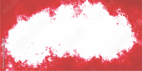 White, textured stone marble and paper background with grunge wall pattern. Red paint or blood splash vector art texture illustration. Abstract black ink splat texture on vintage dirty grunge wall 