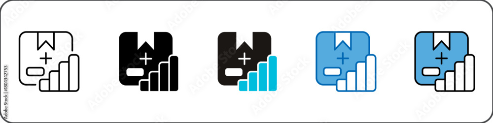 Obraz premium Demand Icon Pack Multistyle Editable Stroke