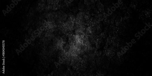 Dark grunge texture wall. Textured black grunge background. Textured concrete background. Grunge textured concrete black stone wall background.	