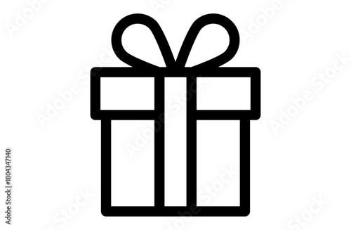 プレゼントのシンプルなベクターアイコン