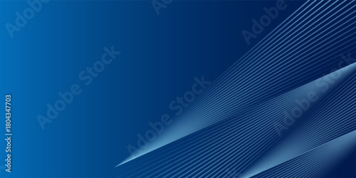 Abstract futuristic dark blue background with light and shadow