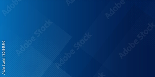 Abstract blue background with glowing geometric lines. Modern blue gradient square shape design. Futuristic technology concept.