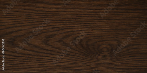 Closeup of a natural brown wooden plank texture background with detailed oak grain pattern