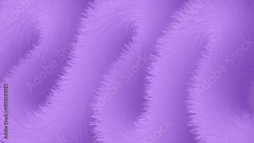 Abstract Digital Fluffy Fur Texture Background in soft purple