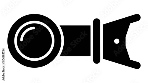 Mobile phone camera lens attachment for enhanced smartphone photography, offering versatile add-on optical capabilities.