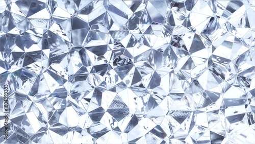 キラキラ輝く宝石、ガラス、氷のような背景テクスチャ