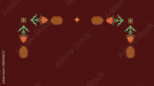 vector, illustration, design, icon, set, concept, pattern, card, symbol, business, icons, love, art, Christmas Somber Greetings Christmas Presentation