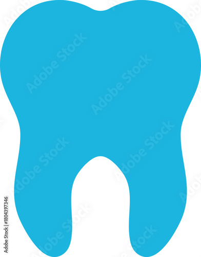 Blue tooth icon for dental care apps