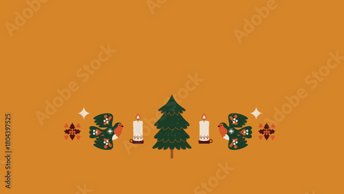 vector, illustration, design, icon, set, concept, pattern, card, symbol, business, icons, love, art, Christmas Somber Greetings Christmas Presentation