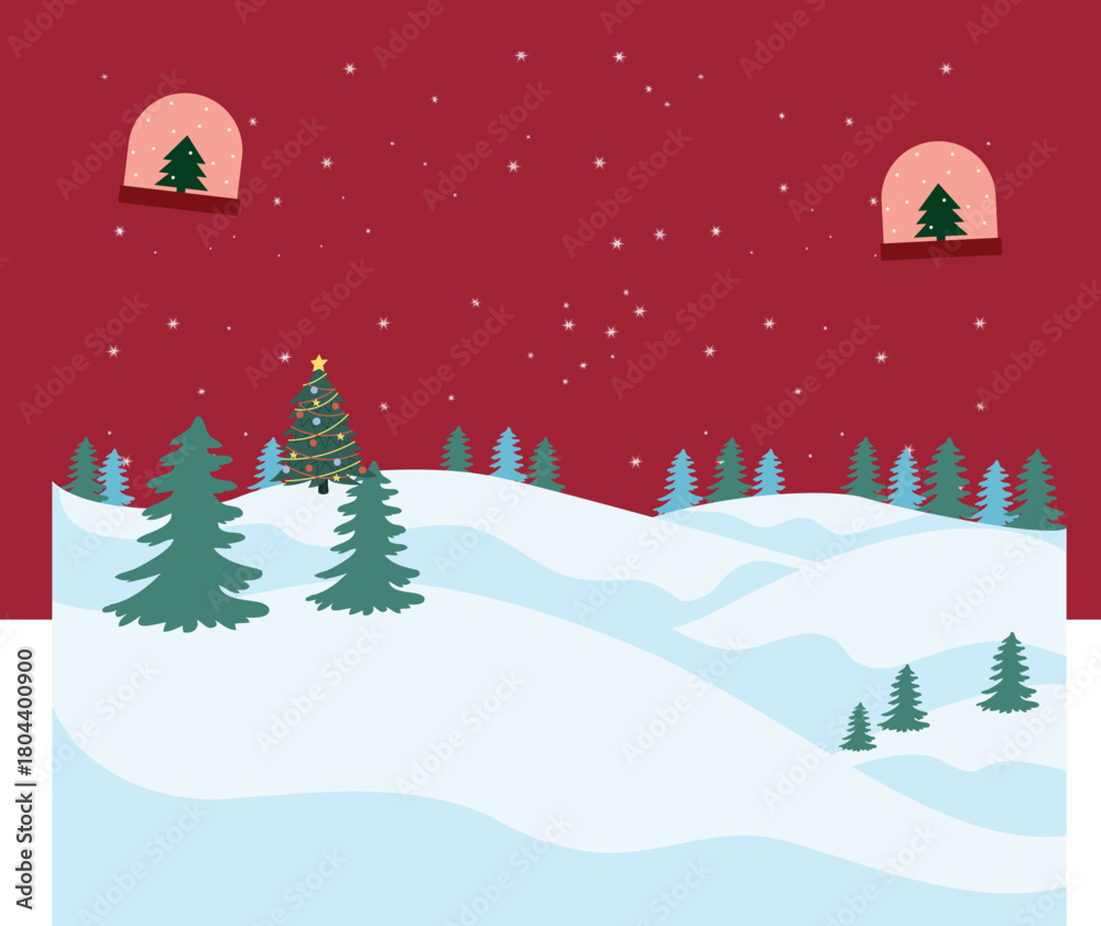 Fototapeta premium vector, illustration, design, icon, set, concept, pattern, card, symbol, business, icons, love, art, Christmas Somber Greetings Christmas Presentation