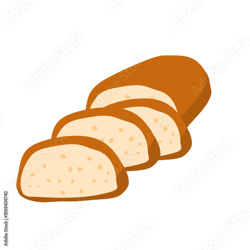 French baguette traditional food