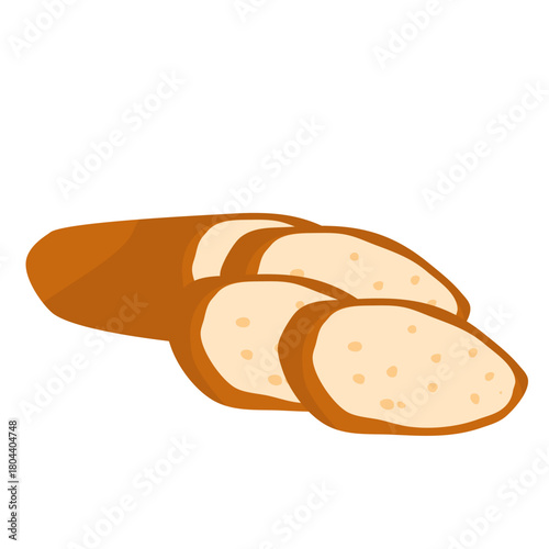 French baguette traditional food