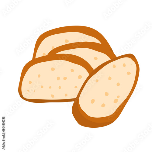 French baguette traditional food