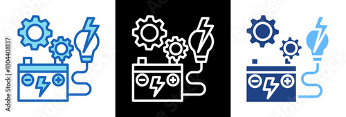 Energy System tripplestyle icon