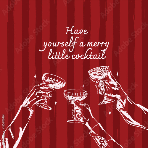 Have Yourself a Merry Little Cocktail Christmas Toast