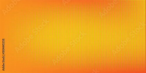 Vibrant Orange Gradient Background With Halftone Dot Texture For Design Projects